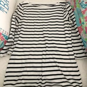 Boatneck 3/4 sleeve T-shirt!